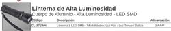 LINTERNA 1 LED ALUMINIO ALTA LUMINOSIDA 3AAA